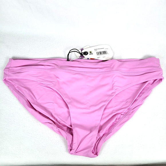 Prana Womens Summer Wave Lined Swimsuit Bottom Bikini Size Large Pink Outdoor - Picture 1 of 9
